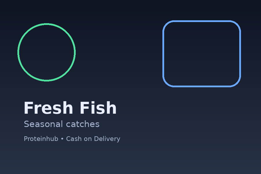 Fresh Fish (per kg)